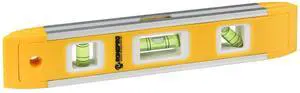 9 Inch Torpedo Level, Magnetic Box Level with 45°/90°/180° Bubbles, Shock Resistant Bubble Level Tool for Measuring 9 Inch Torpedo Level, Magnetic Box Level with 45°/90°/180° Bubbles, Shock Resistant Bubble Level Tool for Measuring