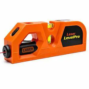 Multipurpose Standard Cross Line Laser Level Kit with Metric Ruler Ideal for Picture Hanging, Cabinets, Tile Walls, and Flooring Installation Multipurpose Standard Cross Line Laser Level Kit with Metric Ruler Ideal for Picture Hanging, Cabinets, Tile Walls, and Flooring Installation