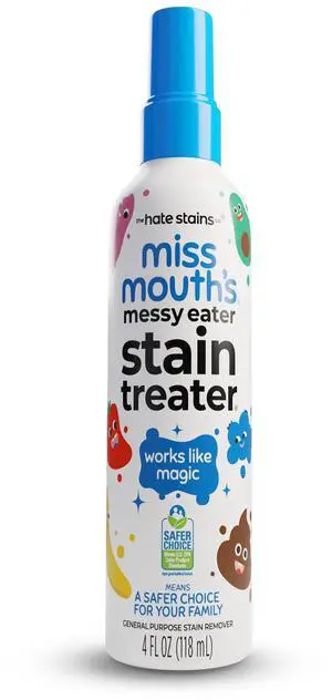 Messy Eater Stain Treater Spray, Laundry Stain Remover, 4 Oz Messy Eater Stain Treater Spray, Laundry Stain Remover, 4 Oz