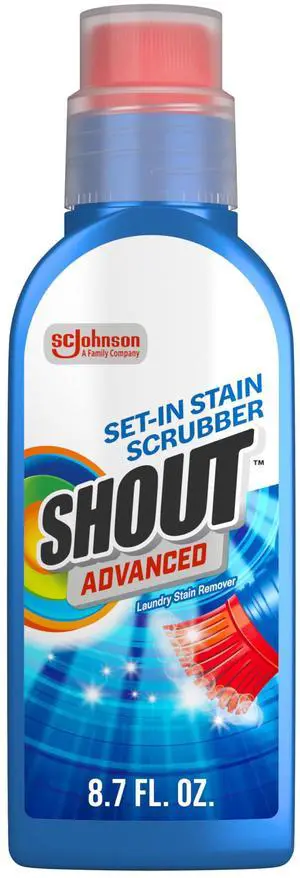 Advanced Stain Remover Gel for Clothes Laundry, Ultra Concentrated Gel with Built-in Scrubber Brush for Deep Set-In stains, 8.7oz Advanced Stain Remover Gel for Clothes Laundry, Ultra Concentrated Gel with Built-in Scrubber Brush for Deep Set-In stains, 8.7oz