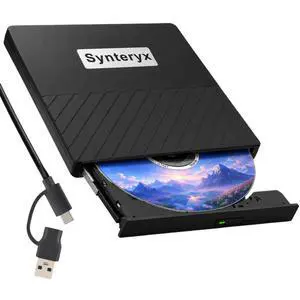 External CD Burner, USB CD/DVD Drive for Laptop, DVD Burner External CD Burner, USB CD/DVD Drive for Laptop, DVD Burner