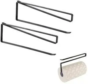 2-Pack No-Drill Under Cabinet Paper Towel Holder 2-Pack No-Drill Under Cabinet Paper Towel Holder
