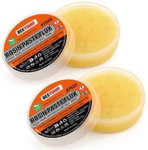 2 Jar Rosin Solder Flux, Flux for Soldering for SMD BGA LED PCB IC CPU Electronic Repair & Soldering (1.41oz/40g in a Jar) 2 Jar Rosin Solder Flux, Flux for Soldering for SMD BGA LED PCB IC CPU Electronic Repair & Soldering (1.41oz/40g in a Jar)