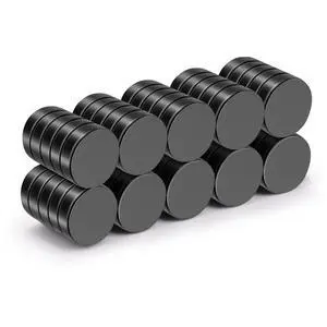 Small Rare Earth Refrigerator Magnets, 50Pcs 10x3mm Black Small Rare Earth Refrigerator Magnets, 50Pcs 10x3mm Black