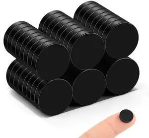 Small Strong Magnets, 8x2mm Rare Earth Magnet, 50Pcs, Black Small Strong Magnets, 8x2mm Rare Earth Magnet, 50Pcs, Black