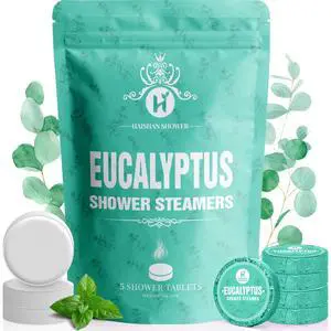 Shower Steamers Aromatherapy for Women & Men, Eucalyptus Mint Essential Oil Shower Steamers Aromatherapy for Women & Men, Eucalyptus Mint Essential Oil