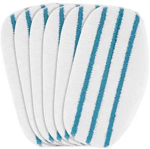 6 Pack Replacement Steam Mop Pads Compatible for PurSteam ThermaPro 10-in-1 6 Pack Replacement Steam Mop Pads Compatible for PurSteam ThermaPro 10-in-1