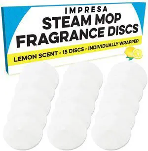 Steam Mop Scent Discs - Fresh Lemon Aroma & Steam Mop Scents - Foil-Sealed Fragrance Discs - Compatible with Bissell PowerFresh & Symphony - 15 Count, Lemon Steam Mop Scent Discs - Fresh Lemon Aroma & Steam Mop Scents - Foil-Sealed Fragrance Discs - Compatible with Bissell PowerFresh & Symphony - 15 Count, Lemon