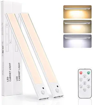 12 Inch Under Cabinet Lighting, 2 Pack USB-C Rechargeable Motion Sensor LEDMagnetic Wireless Mount,3 Color Temperature Battery Powered for Kitchen, Wardrobe, Hallway, Stairs 12 Inch Under Cabinet Lighting, 2 Pack USB-C Rechargeable Motion Sensor LEDMagnetic Wireless Mount,3 Color Temperature Battery Powered for Kitchen, Wardrobe, Hallway, Stairs