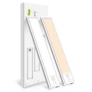 Under Cabinet Lighting, 2Pack Rechargeable Magnetic Motion Sensor,Stepless Dimmable, 3 Color Temps, Wireless Lighting for Kitchen, Closet, Staircase (Silver, 2Pack-8inch) Under Cabinet Lighting, 2Pack Rechargeable Magnetic Motion Sensor,Stepless Dimmable, 3 Color Temps, Wireless Lighting for Kitchen, Closet, Staircase (Silver, 2Pack-8inch)