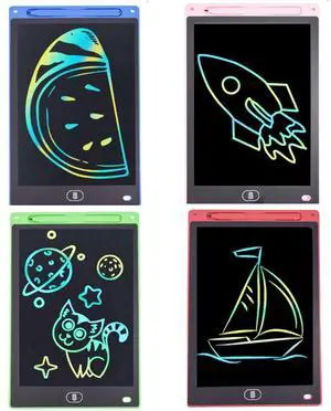 4 Pack LCD Writing Tablet for Kids Doodle Board 8.5-Inch, Electronic Drawing Tablet Drawing Pad,Notebook Boogie Tablet for Toddler Learning Toys Gift for 3 4 5 6 Years Old Boy Girl 4 Pack LCD Writing Tablet for Kids Doodle Board 8.5-Inch, Electronic Drawing Tablet Drawing Pad,Notebook Boogie Tablet for Toddler Learning Toys Gift for 3 4 5 6 Years Old Boy Girl