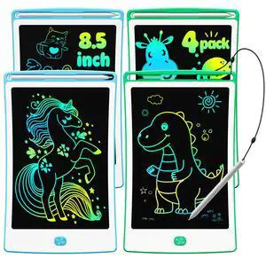 4 Pack LCD Writing Tablet, 8.5 Inch Colorful Toddlers Drawing Tablet for Kids, Creative Doodle Board Drawing Pad, Toy Birthday Gift for 3-6 Year Old Girls Boys 4 Pack LCD Writing Tablet, 8.5 Inch Colorful Toddlers Drawing Tablet for Kids, Creative Doodle Board Drawing Pad, Toy Birthday Gift for 3-6 Year Old Girls Boys