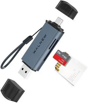 SD Card Reader, USB 3.0 and USBC to SD/microSD Adapter for MacBook Pro/Air M1 M2,Mac,iPad 10th/Mini 6,XPS 15,Samsung Galaxy S23 S22,Tab S9 S7 S6 A8,Surface Laptop,Chromebook,Windows PC SD Card Reader, USB 3.0 and USBC to SD/microSD Adapter for MacBook Pro/Air M1 M2,Mac,iPad 10th/Mini 6,XPS 15,Samsung Galaxy S23 S22,Tab S9 S7 S6 A8,Surface Laptop,Chromebook,Windows PC