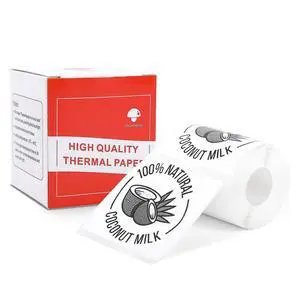 Phomemo Labels, 1.96"(50×50mm) Round M110 Thermal Labels for M220/M100/M250/M102/M221/M200/M108, Multi-Purpose Roll Thermal Stickers for Small Business, Retailers and Boutiques - 140 Labels/ 1 Roll Phomemo Labels, 1.96"(50×50mm) Round M110 Thermal Labels for M220/M100/M250/M102/M221/M200/M108, Multi-Purpose Roll Thermal Stickers for Small Business, Retailers and Boutiques - 140 Labels/ 1 Roll