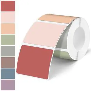 240 Pcs/ 1 Roll Square Thermal Sticker Labels Self Adhesive Direct Thermal Labels Multipurpose Printer Paper for DIY, Name Tag, 1.18 x 1.57 inches/ 30 x 40 mm(Multicolor) 240 Pcs/ 1 Roll Square Thermal Sticker Labels Self Adhesive Direct Thermal Labels Multipurpose Printer Paper for DIY, Name Tag, 1.18 x 1.57 inches/ 30 x 40 mm(Multicolor)