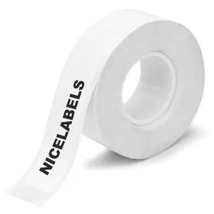 1 roll Tape Refills (Bright White), Compatible with Phomemo D30 Printer, White Sticker Thermal Paper, self-Adhesive and Waterproof, 12mm X 40mm (0.47 X 1.57 inches), 160 Labels/roll 1 roll Tape Refills (Bright White), Compatible with Phomemo D30 Printer, White Sticker Thermal Paper, self-Adhesive and Waterproof, 12mm X 40mm (0.47 X 1.57 inches), 160 Labels/roll