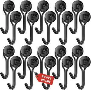 20Pack Magnetic Hooks, 30lb Magnet Hooks for Cruise Cabin Ship 20Pack Magnetic Hooks, 30lb Magnet Hooks for Cruise Cabin Ship