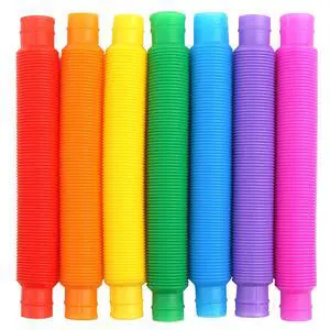 7 Pieces Jumbo Pop Toobs Fidget Toys,Pop Tubes Sensory Toys for Kids Adults DIY Decompression ADHD Autism 7 Pieces Jumbo Pop Toobs Fidget Toys,Pop Tubes Sensory Toys for Kids Adults DIY Decompression ADHD Autism