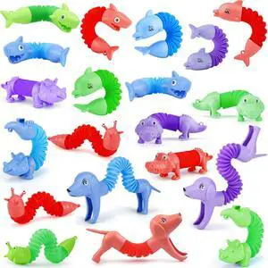 20 PCS Animal Pop Tubes Fidget Toys, Party Favors Toddlers Kids Travel Entertainments, Classroom Prizes,Carnival Prizes,Piñata Stuffers,Stress Relief Sensory Toys for Kids 3-8 20 PCS Animal Pop Tubes Fidget Toys, Party Favors Toddlers Kids Travel Entertainments, Classroom Prizes,Carnival Prizes,Piñata Stuffers,Stress Relief Sensory Toys for Kids 3-8
