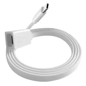 Long Flat Windproof USB C Extension Cable, Type C Male to Female, Compatible with 2024 Ring Indoor Cam, Mag - Safe Charger, iPhone16/15 (6.6 FT) Long Flat Windproof USB C Extension Cable, Type C Male to Female, Compatible with 2024 Ring Indoor Cam, Mag - Safe Charger, iPhone16/15 (6.6 FT)