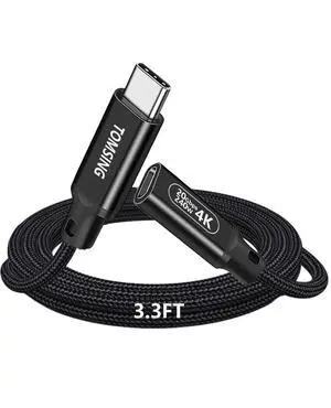USB C Extension Cable 20Gbps 4K@60HZ,3.3FTUSB 3.2 Type C Male to Female Extension Charging & Sync for Smartphone,Tablets,Laptops PlayStation, Xbox,Printer, Camera and More USB C Extension Cable 20Gbps 4K@60HZ,3.3FTUSB 3.2 Type C Male to Female Extension Charging & Sync for Smartphone,Tablets,Laptops PlayStation, Xbox,Printer, Camera and More