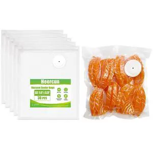 Vacuum Sealer Bags for Food 30 BPA-Free Large (11.81 x 13.39) Reusable Bags Food Saver Machine Storage Bags For Sous Vide Cooking Microwave Heating, Air Valve Zipper Vacuum Sealer Bags for Food 30 BPA-Free Large (11.81 x 13.39) Reusable Bags Food Saver Machine Storage Bags For Sous Vide Cooking Microwave Heating, Air Valve Zipper