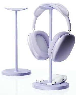 Headphone Stand, Desktop Headset Holder, Purple Headphone Stand, Desktop Headset Holder, Purple