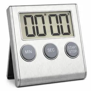 Digital Kitchen Timer with Loud 80dB Alarm & Large Display Digital Kitchen Timer with Loud 80dB Alarm & Large Display