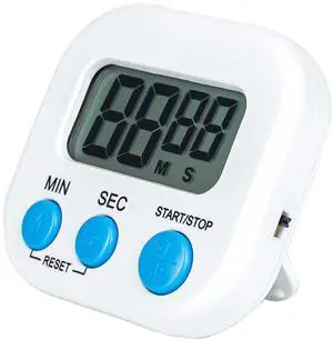 Digital Kitchen Timer, Large BigDigit Display, Loud Alarm, for Cooking, Baking, Classroom, Office Digital Kitchen Timer, Large BigDigit Display, Loud Alarm, for Cooking, Baking, Classroom, Office