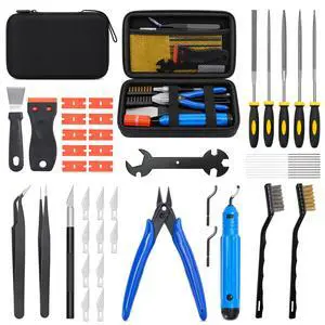 46-Piece 3D Printer Accessories, 3D Printer Tool Kit for Cleaning & Removal 46-Piece 3D Printer Accessories, 3D Printer Tool Kit for Cleaning & Removal