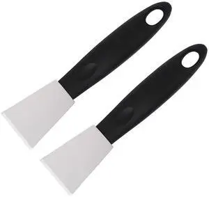 2pcs 3D Printer Scraper Set, Stainless Steel Straight Head Print Scraper with Non-Slip Plastic Grip Professional Metal 3D Printer Bed Accessories Spatula Tool for Model Removal 2pcs 3D Printer Scraper Set, Stainless Steel Straight Head Print Scraper with Non-Slip Plastic Grip Professional Metal 3D Printer Bed Accessories Spatula Tool for Model Removal
