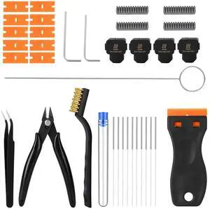 35Pcs 3D Printer Tool Kit Compatible with Bambu Lab A1 Mini 35Pcs 3D Printer Tool Kit Compatible with Bambu Lab A1 Mini