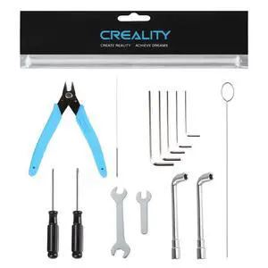 Official 3D Printer Tool Kit, Clog Poke/Shear Pliers/Screwdriver/Wrench/Cleaning Needles/Tweezers, Maintenance Tool Kit for K1/K1C/K2 Plus/Ender 3/3 V2/Ender 3 V3 SE/KE, for All FDM Printers Official 3D Printer Tool Kit, Clog Poke/Shear Pliers/Screwdriver/Wrench/Cleaning Needles/Tweezers, Maintenance Tool Kit for K1/K1C/K2 Plus/Ender 3/3 V2/Ender 3 V3 SE/KE, for All FDM Printers