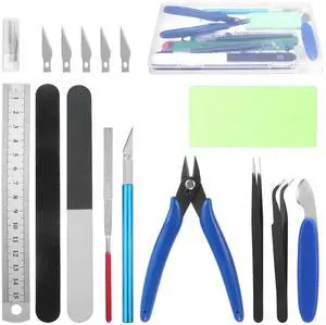 11PCS Model Kit Tools, Gundam Model Tool Kit, Hobby Building Tools Kit for Gundam Basic Model Assembling, Building and Repairing 11PCS Model Kit Tools, Gundam Model Tool Kit, Hobby Building Tools Kit for Gundam Basic Model Assembling, Building and Repairing
