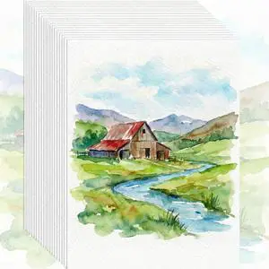 82 Sheets 5x7 Watercolor Paper Bulk, 110 lb/230 GSM Cold Press Paper White Water Color Paper for Kids Child Adults Artists Drawing Wedding Gift Cards for Drawing Painting Markers Gouache Watercolors 82 Sheets 5x7 Watercolor Paper Bulk, 110 lb/230 GSM Cold Press Paper White Water Color Paper for Kids Child Adults Artists Drawing Wedding Gift Cards for Drawing Painting Markers Gouache Watercolors