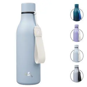 18 oz Insulated Stainless Steel Metal Water Bottle with Strap 18 oz Insulated Stainless Steel Metal Water Bottle with Strap
