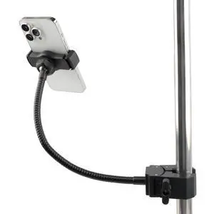 Mic Stand Phone Holder, Mic Stand Phone Holder, 360°Adjustable ph-one Clamp for 5-7 inch Smartphones(COLOR:Black) Mic Stand Phone Holder, Mic Stand Phone Holder, 360°Adjustable ph-one Clamp for 5-7 inch Smartphones(COLOR:Black)
