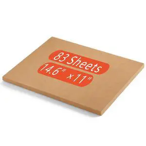 Kraft Paper Sheets, 83 PCS Packing Paper Sheets, 14.5" x 11" Sheet Size Craft Paper, Durable Packing Paper, Foldable Shipping Paper for Shipping, Packaging, DIY, Moving(Brown) Kraft Paper Sheets, 83 PCS Packing Paper Sheets, 14.5" x 11" Sheet Size Craft Paper, Durable Packing Paper, Foldable Shipping Paper for Shipping, Packaging, DIY, Moving(Brown)