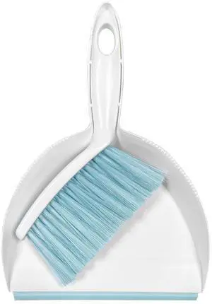 Mini Broom and Dustpan Set Small Dust pan & Brush Set Portable Cleaning Tools for Home Office RV Camping Learning (Blue) Mini Broom and Dustpan Set Small Dust pan & Brush Set Portable Cleaning Tools for Home Office RV Camping Learning (Blue)