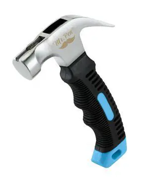 Claw Hammer, 8oz, Light Blue, Magnetic Claw Hammer, 8oz, Light Blue, Magnetic