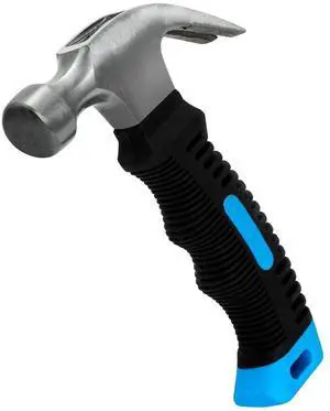Claw Hammer Small Hammer 8oz Camping Hammer Comfortable Hammers Tools Stubby Hammer with Anti-Slip Handle for Women DIY Craft Industry Indoor Outdoor Using Claw Hammer Small Hammer 8oz Camping Hammer Comfortable Hammers Tools Stubby Hammer with Anti-Slip Handle for Women DIY Craft Industry Indoor Outdoor Using