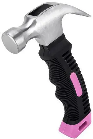 8 oz Small Claw Hammer - Mini Hammer for Women&Kids - Little Hammer for Household Projects, Woodworking & DIY Tasks - Pink 8 oz Small Claw Hammer - Mini Hammer for Women&Kids - Little Hammer for Household Projects, Woodworking & DIY Tasks - Pink