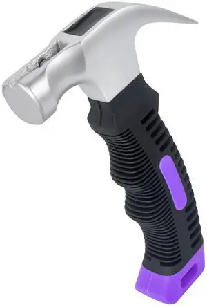 Small Claw Hammer - Mini Hammer for Women&Kids, Camping Hammer, Stubby Tack Hammer, Nail Hammer with Magnetic (Purple) Small Claw Hammer - Mini Hammer for Women&Kids, Camping Hammer, Stubby Tack Hammer, Nail Hammer with Magnetic (Purple)