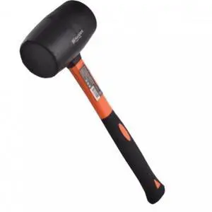 Rubber Mallet Hammer 8 oz - Durable Eco-friendly Rubber Hammer Head for Camping, Flooring, Tent Stakes, Woodworking, Soft Blow Tasks without Damage - Ergonomic Grip - Small Mallet Rubber Mallet Hammer 8 oz - Durable Eco-friendly Rubber Hammer Head for Camping, Flooring, Tent Stakes, Woodworking, Soft Blow Tasks without Damage - Ergonomic Grip - Small Mallet