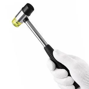 Small Rubber Mallet 25mm Double-Faced Mini Plastic Hammer Small Rubber Mallet 25mm Double-Faced Mini Plastic Hammer