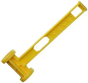 Ultralight PE Camping Hammer with Stake Puller Hole, Multifunctional Portable Tool for Tent Stakes, Comfort Grip, Durable No Scratch Design-Tool for Hiking, Mountaineering, Beach Ultralight PE Camping Hammer with Stake Puller Hole, Multifunctional Portable Tool for Tent Stakes, Comfort Grip, Durable No Scratch Design-Tool for Hiking, Mountaineering, Beach