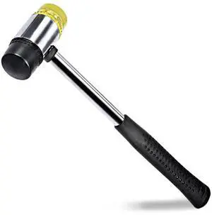 Rubber Hammer Small Plastic Mallet: Jewelry hammer Small rubber mallet Plastic hammers Soft hammers for use with jewelry, handicrafts, furniture assembly, etc.(25MM) Rubber Hammer Small Plastic Mallet: Jewelry hammer Small rubber mallet Plastic hammers Soft hammers for use with jewelry, handicrafts, furniture assembly, etc.(25MM)