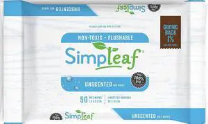 Flushable Wet Wipes | Eco- Friendly, Paraben & Alcohol Free | Hypoallergenic & Safe for Sensitive Skin | Unscented Soothing Aloe Vera Formula (50 Count) 1 pack Flushable Wet Wipes | Eco- Friendly, Paraben & Alcohol Free | Hypoallergenic & Safe for Sensitive Skin | Unscented Soothing Aloe Vera Formula (50 Count) 1 pack