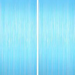 Macaron Light Blue Tinsel Foil Fringe Curtains, 2 Pack Photo Backdrop Decor Macaron Light Blue Tinsel Foil Fringe Curtains, 2 Pack Photo Backdrop Decor