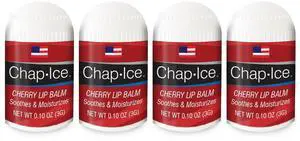 Lot of 4 Oralabs Chap Ice Cherry Lip Balm Mini Cute Bonus Pack Lot of 4 Oralabs Chap Ice Cherry Lip Balm Mini Cute Bonus Pack